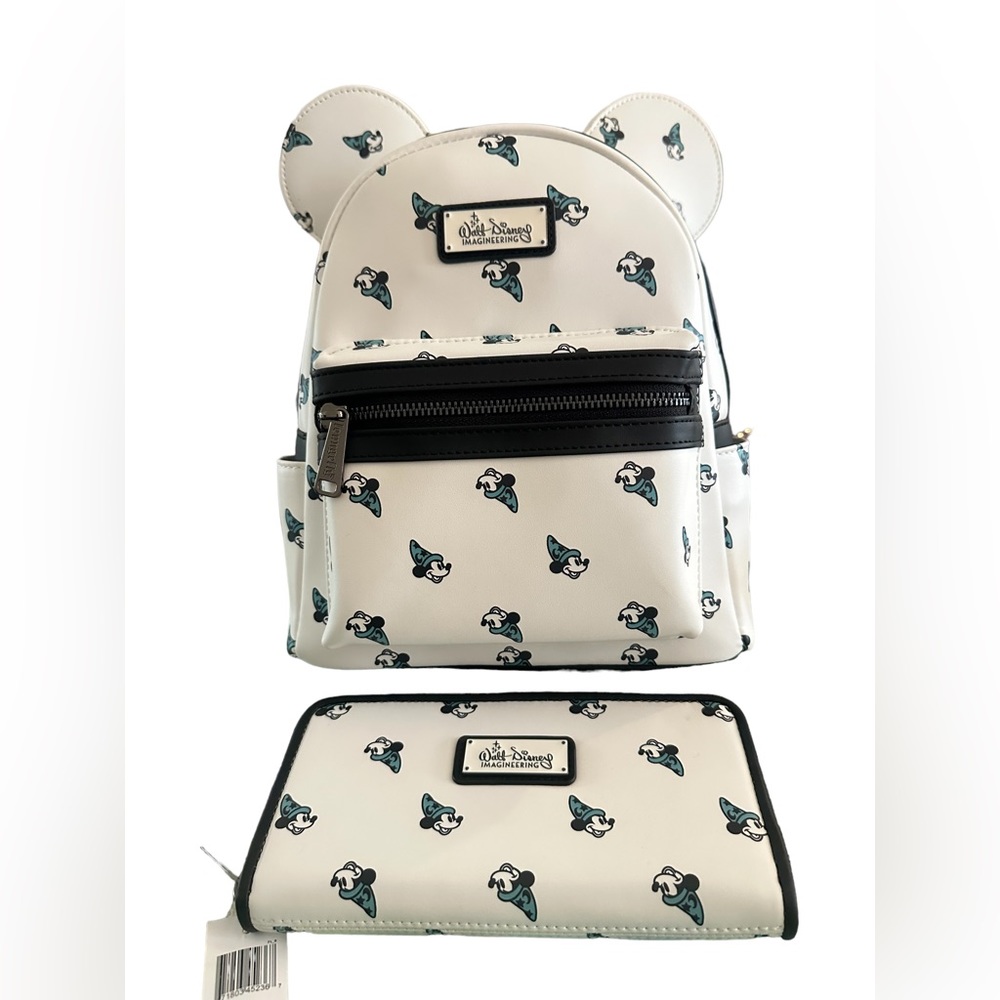 Loungefly Disney Destination D23 Expo WDI
Sorcerer Mickey Backpack and Wallet